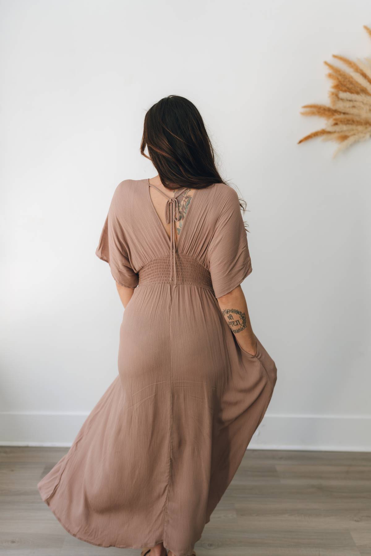 Mauve Maxi Dress