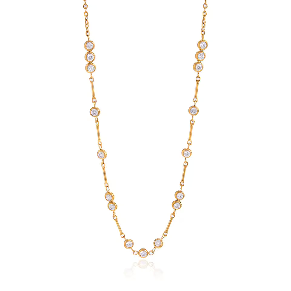 Diana Charm Connector Necklace