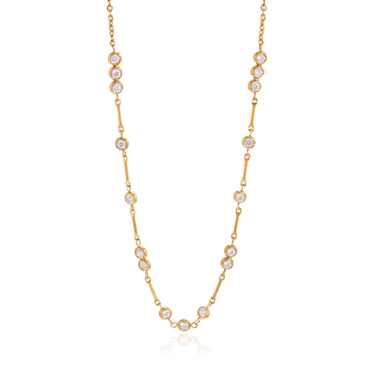 Diana Charm Connector Necklace