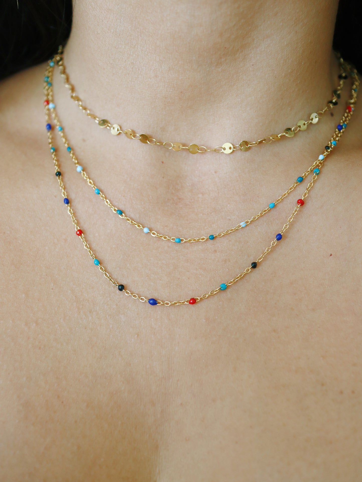 Confetti Satellite Necklace