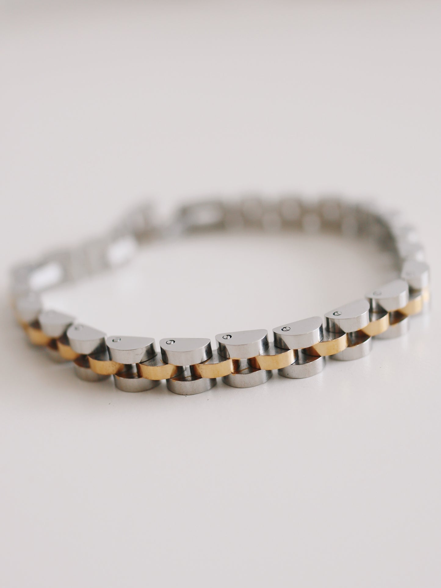 Taylor Two Tone Bracelet