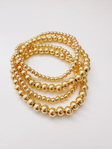 Gold Beaded Bracelet