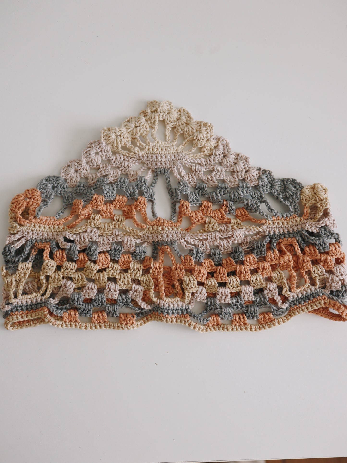 Helena Crochet Head Scarf