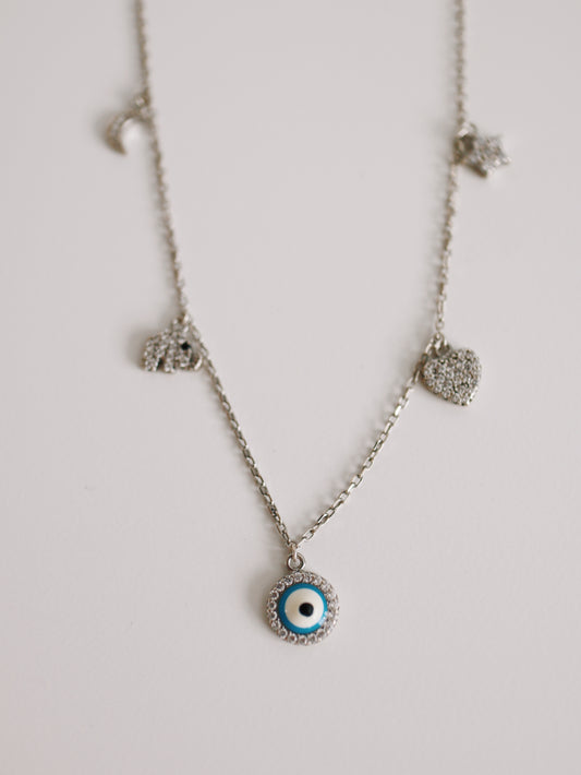 Evelyn Charm Necklace