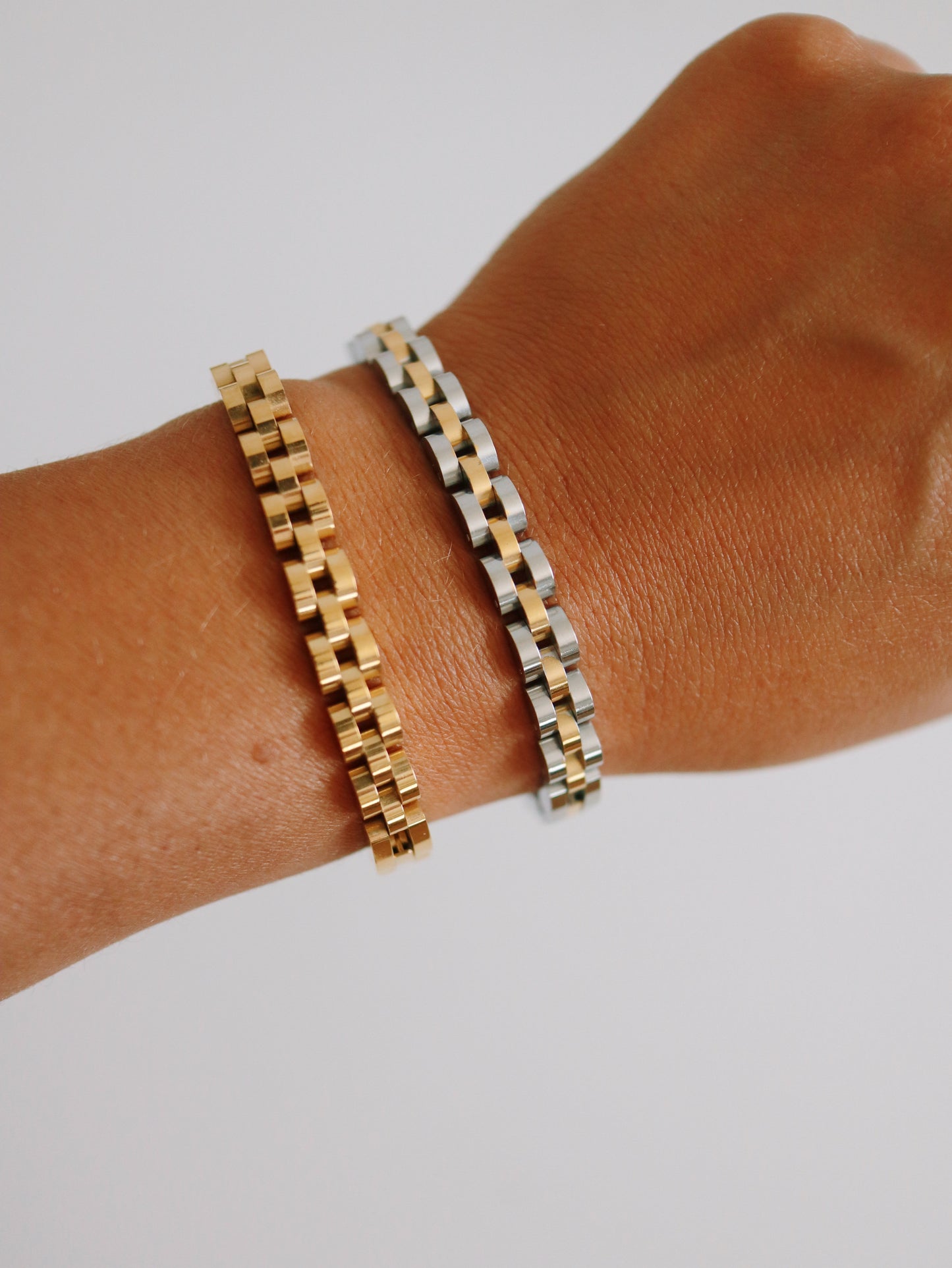 Taylor Two Tone Bracelet