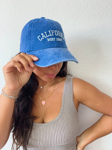 Blue California West Coast Cap