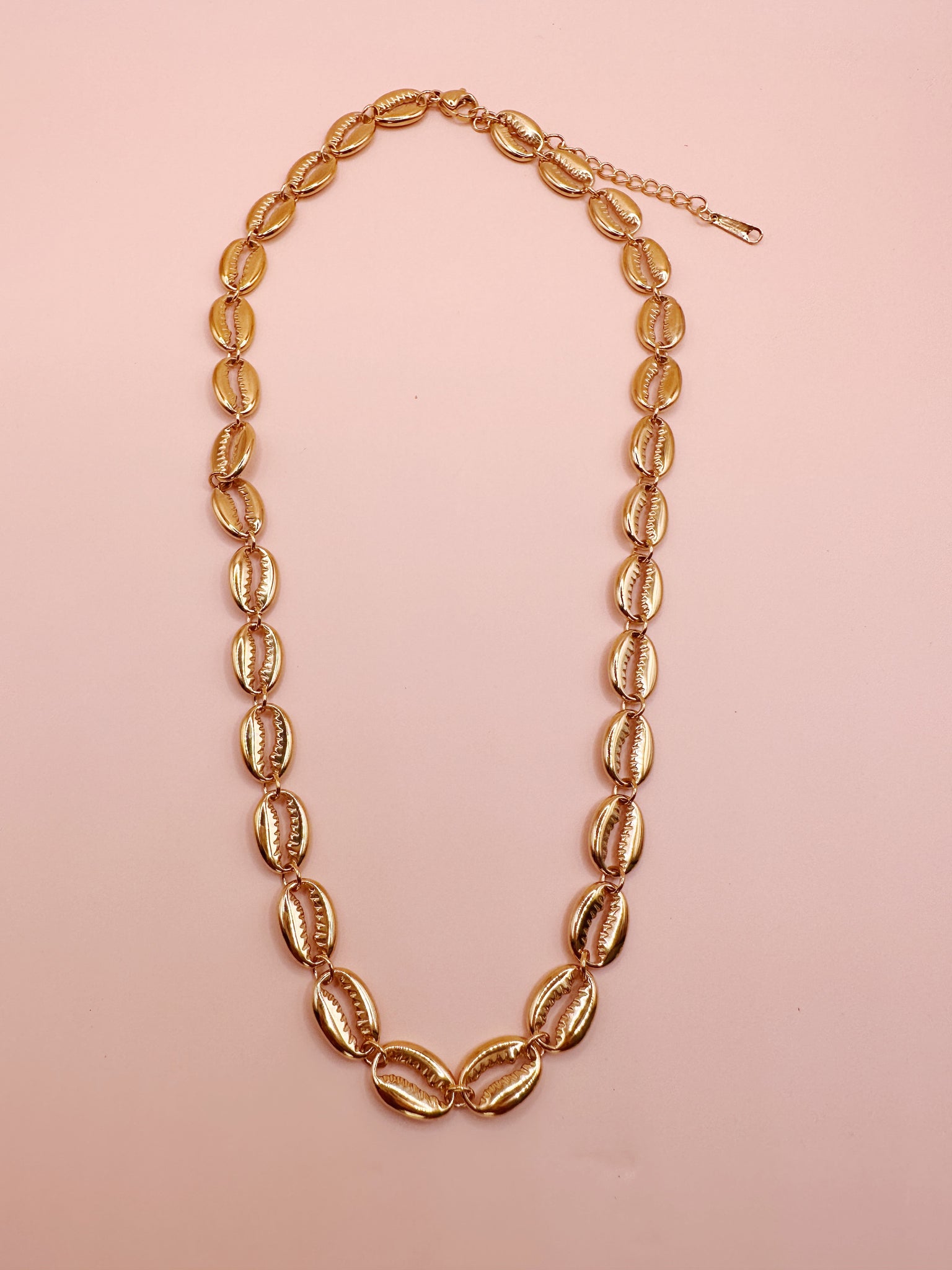 Goldie Cowrie Necklace