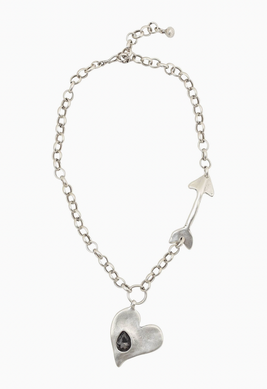 Heart + Arrow Necklace