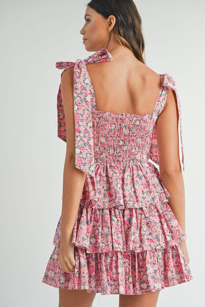 Rose Garden Floral Dress