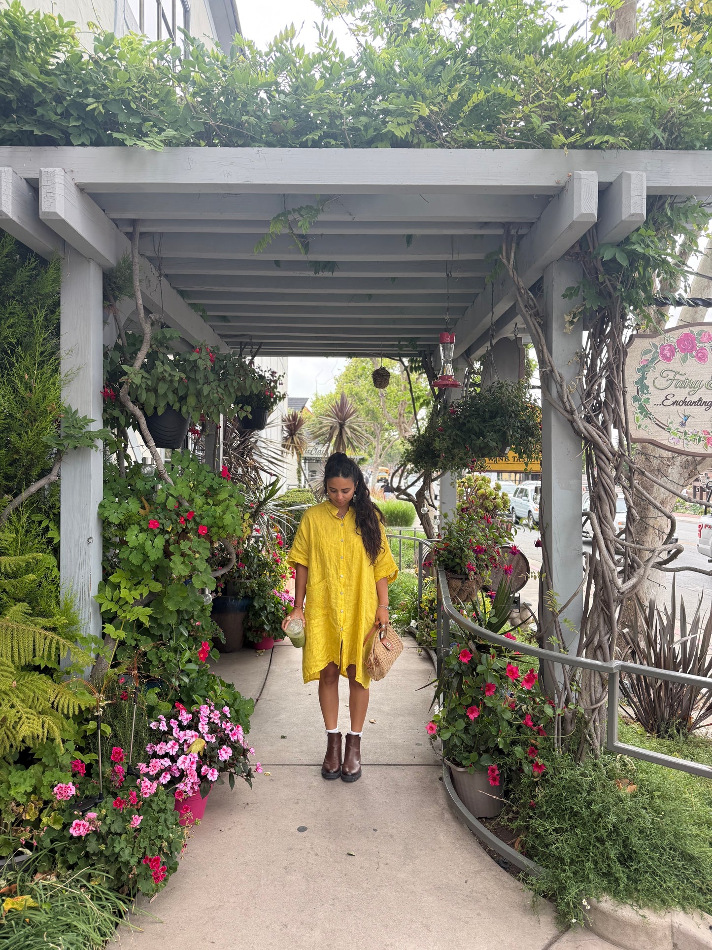 Soleil Linen Tunic Dress