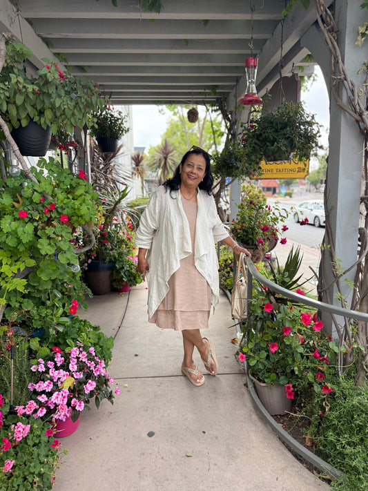 Sahara Linen Cardigan