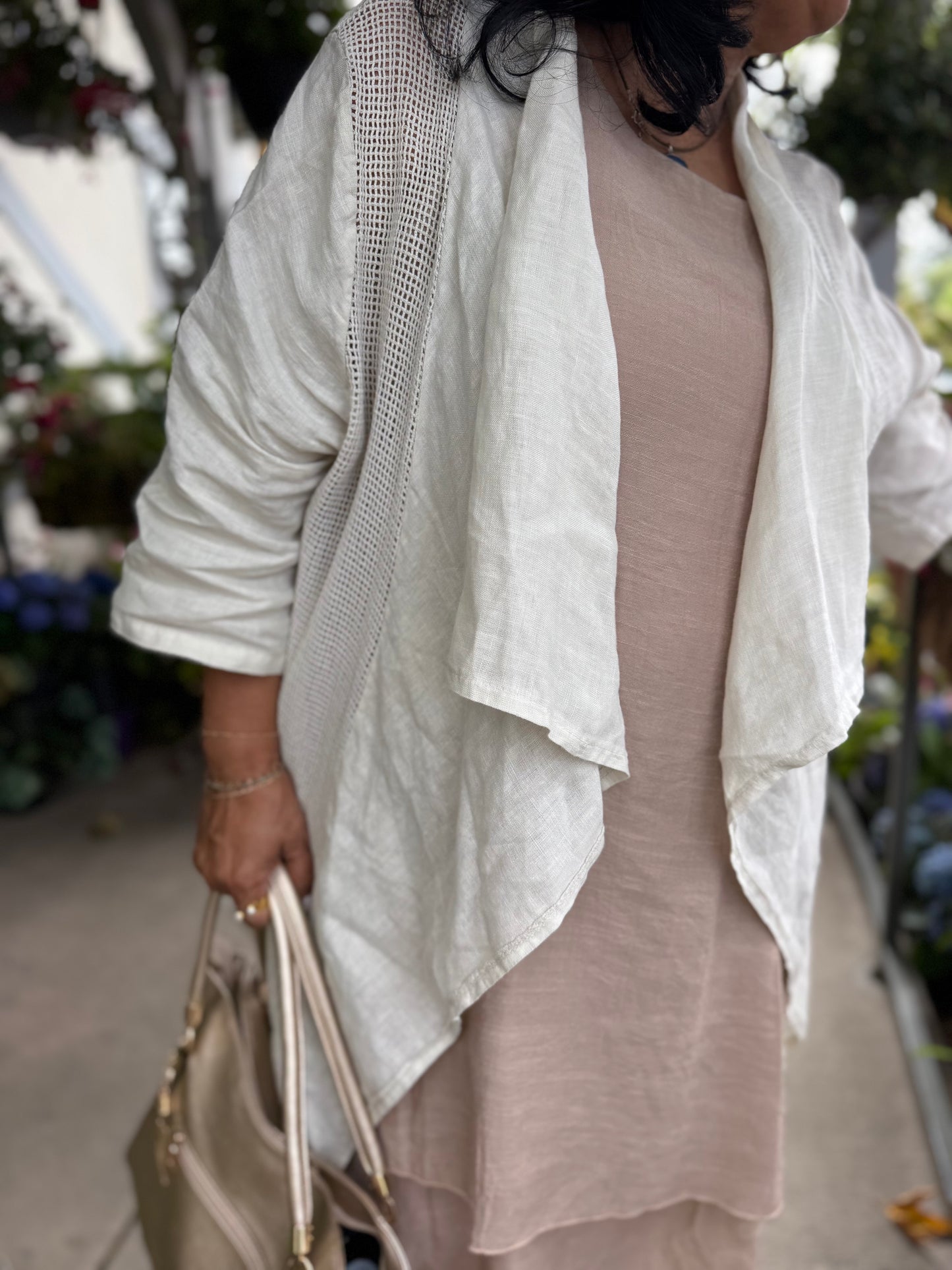 Sahara Linen Cardigan