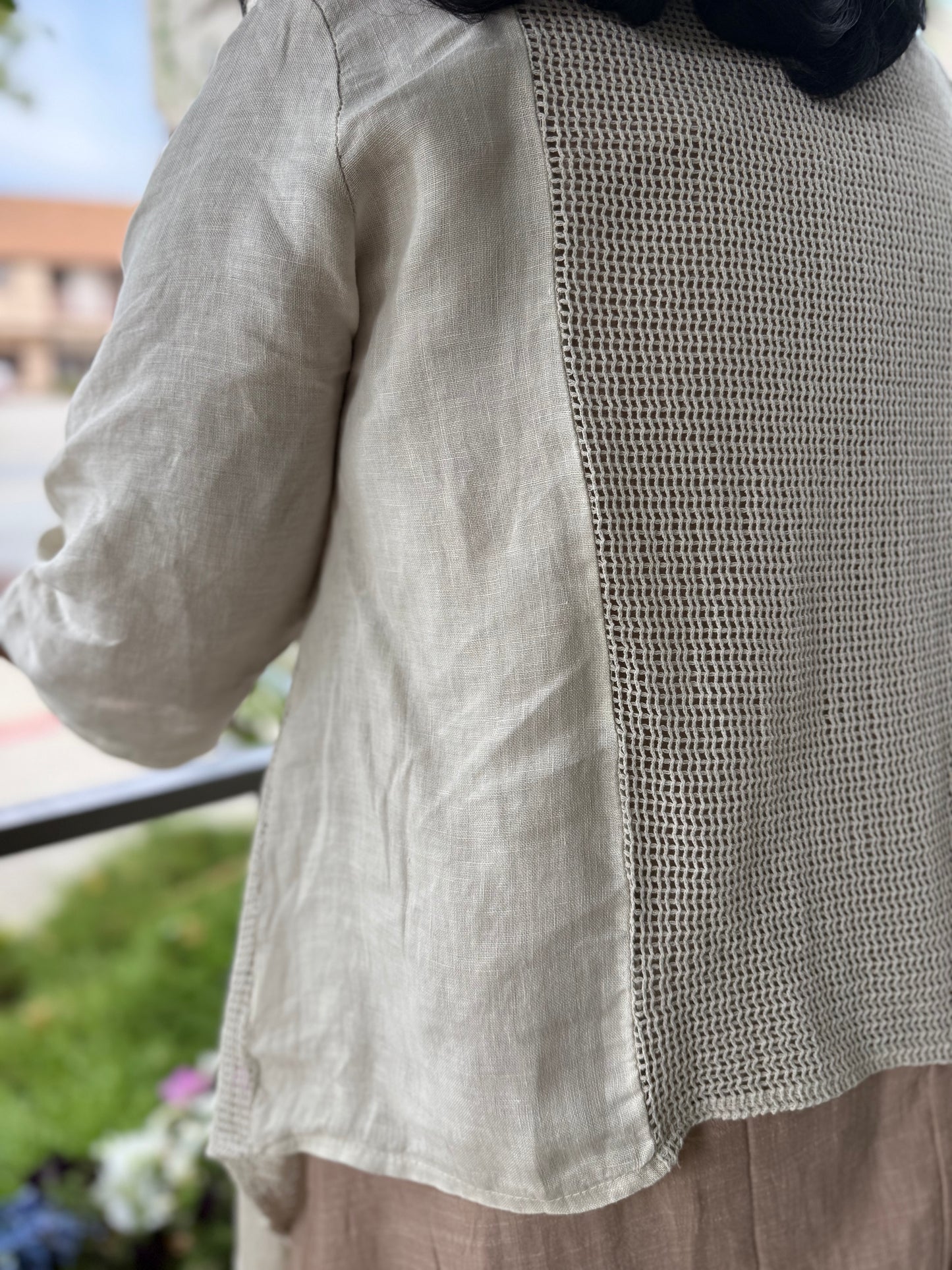 Sahara Linen Cardigan