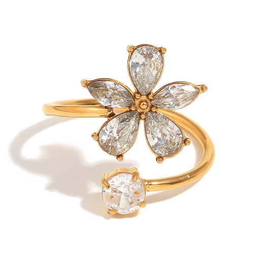 Azalea CZ Ring