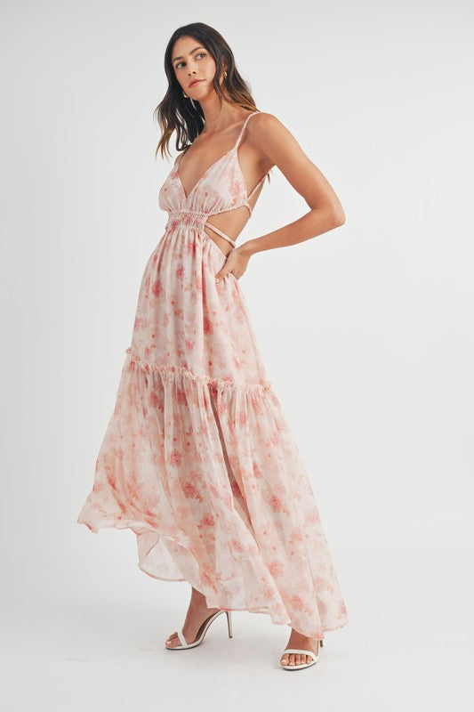 Magnolia Open Back Maxi Dress