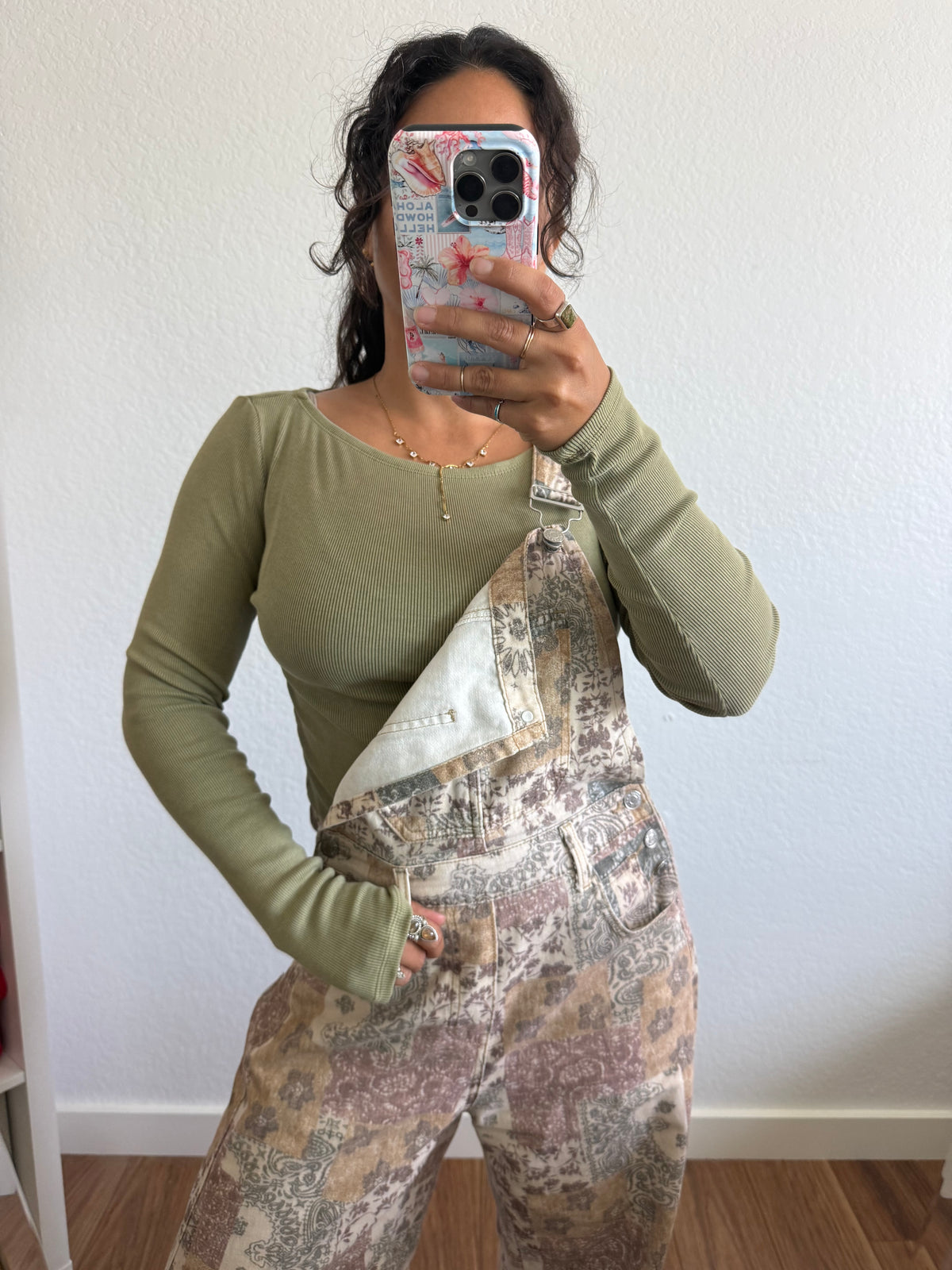 Sage Ribbed Long Sleeve Top