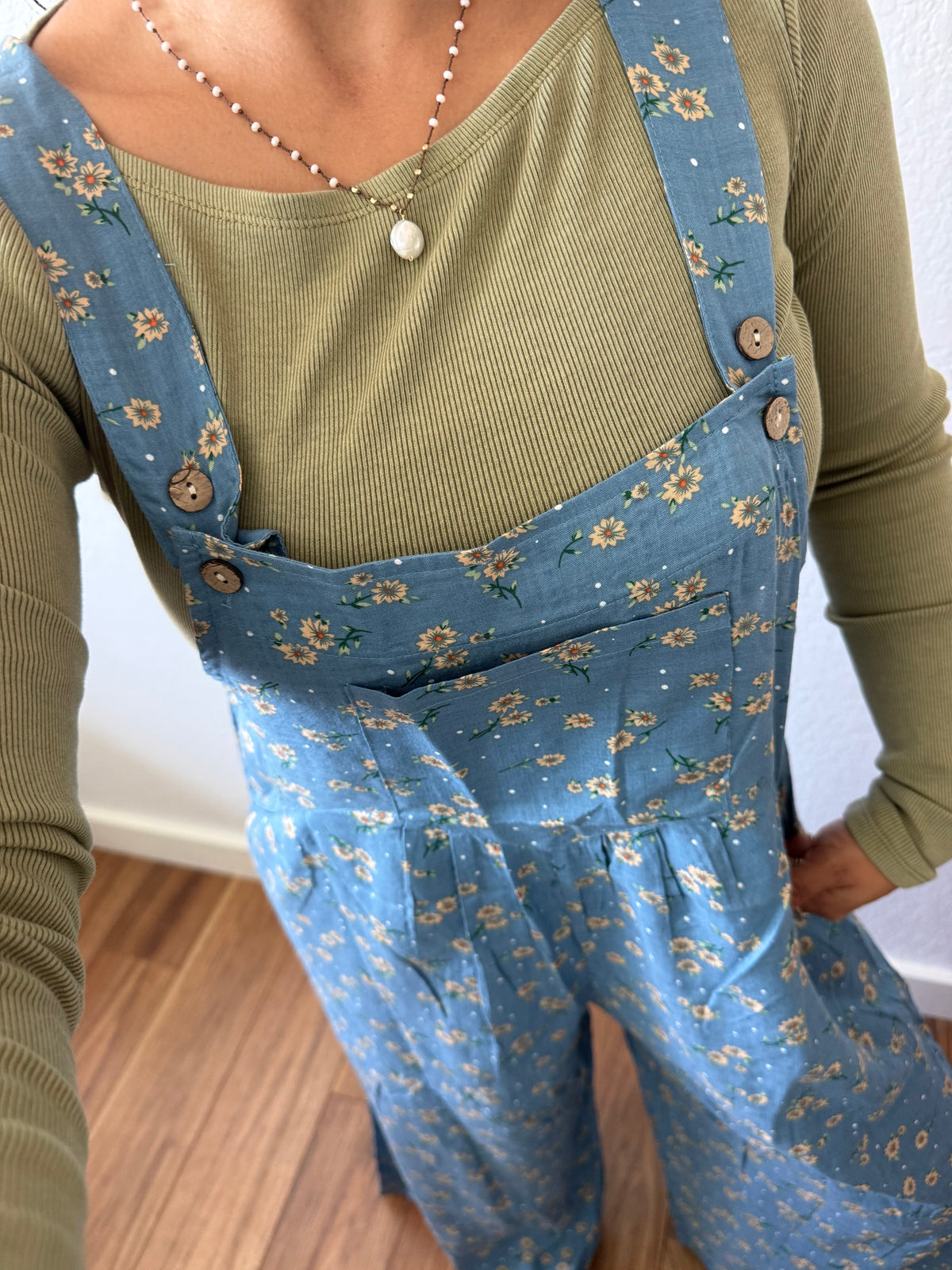 Daisy Flowy Overalls