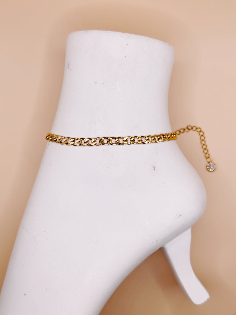 del Beso Boutique – Sol Gold Anklets