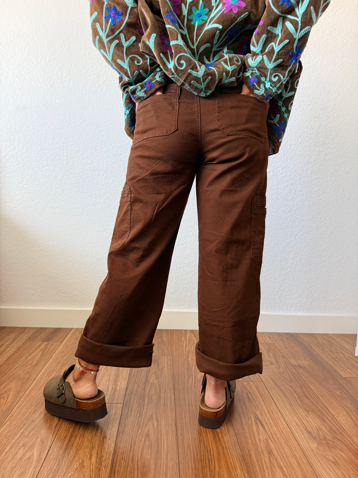 Chocolate Cargo Pants