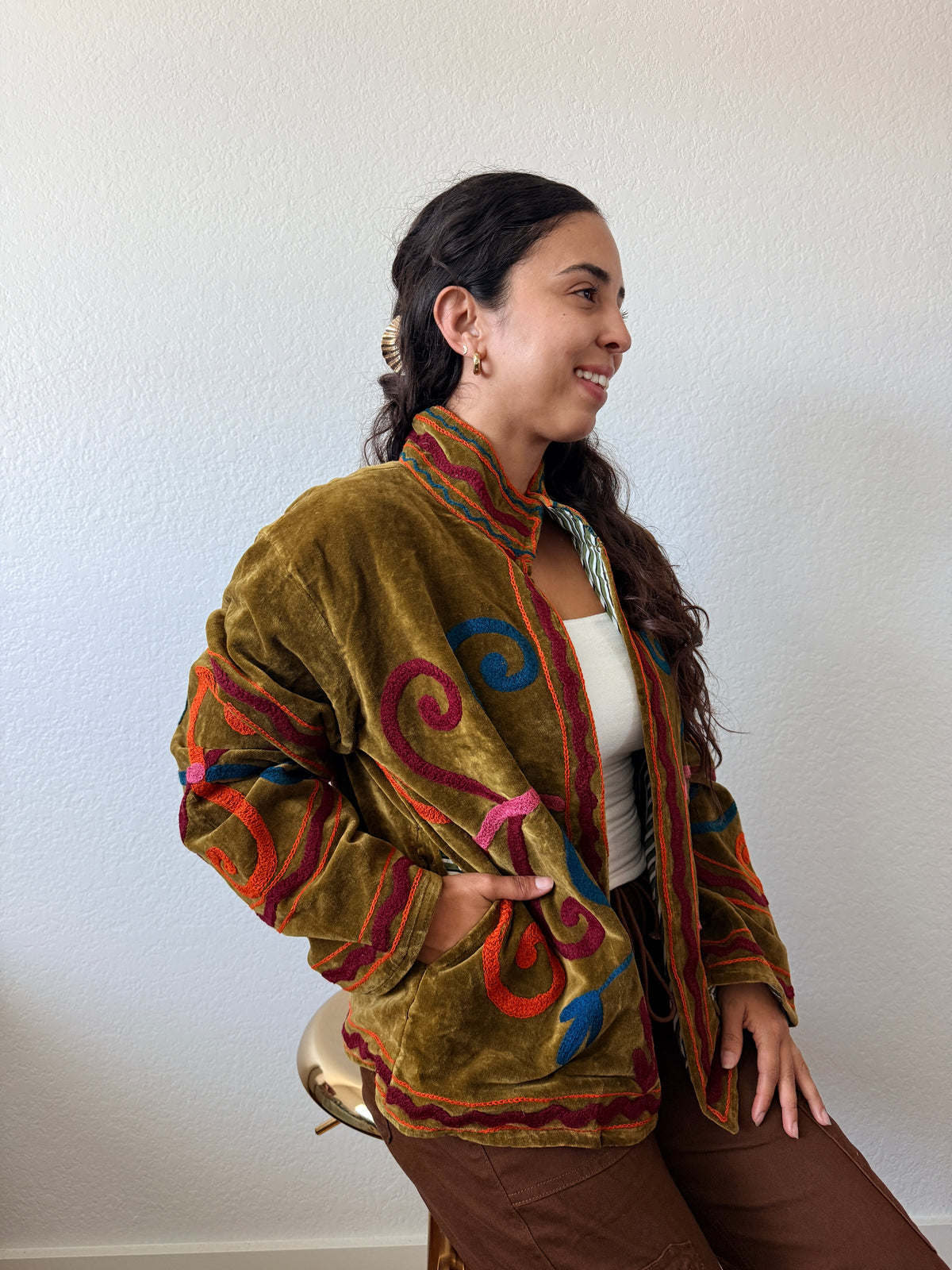 Saffron Cotton Jacket