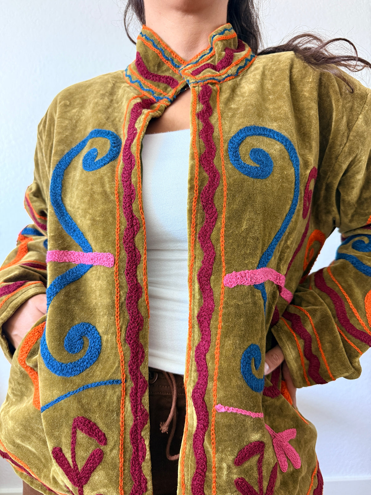 Saffron Cotton Jacket