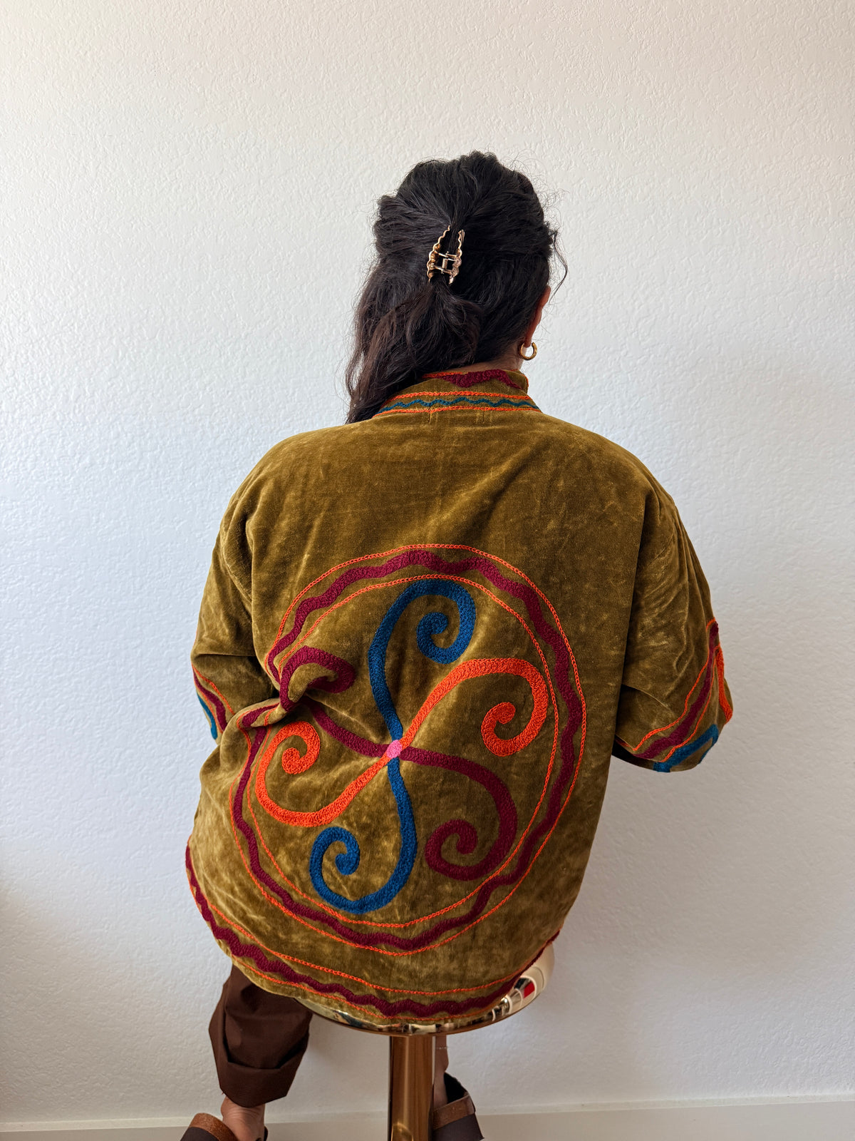 Saffron Cotton Jacket