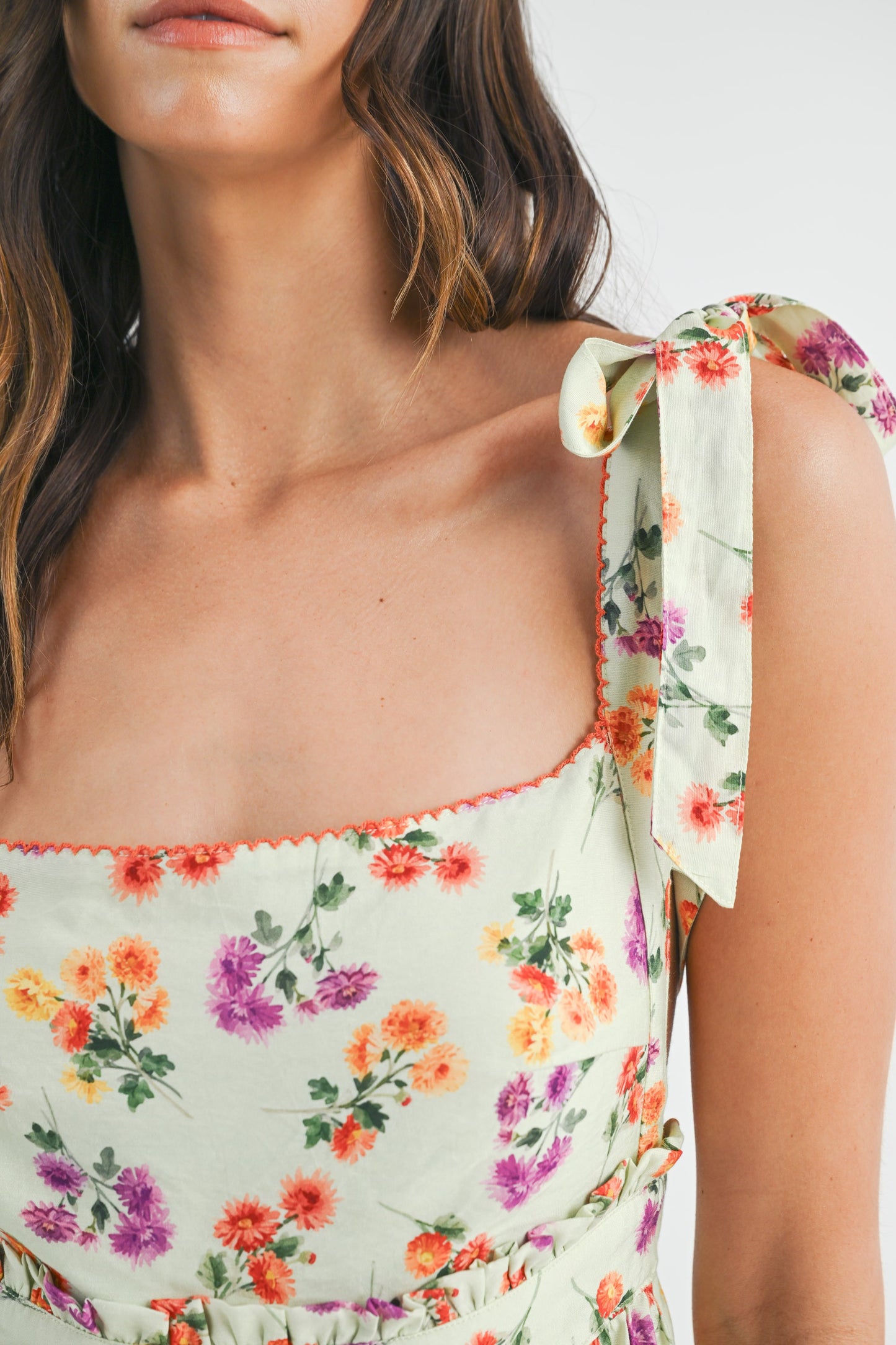 Country Side Floral Dress