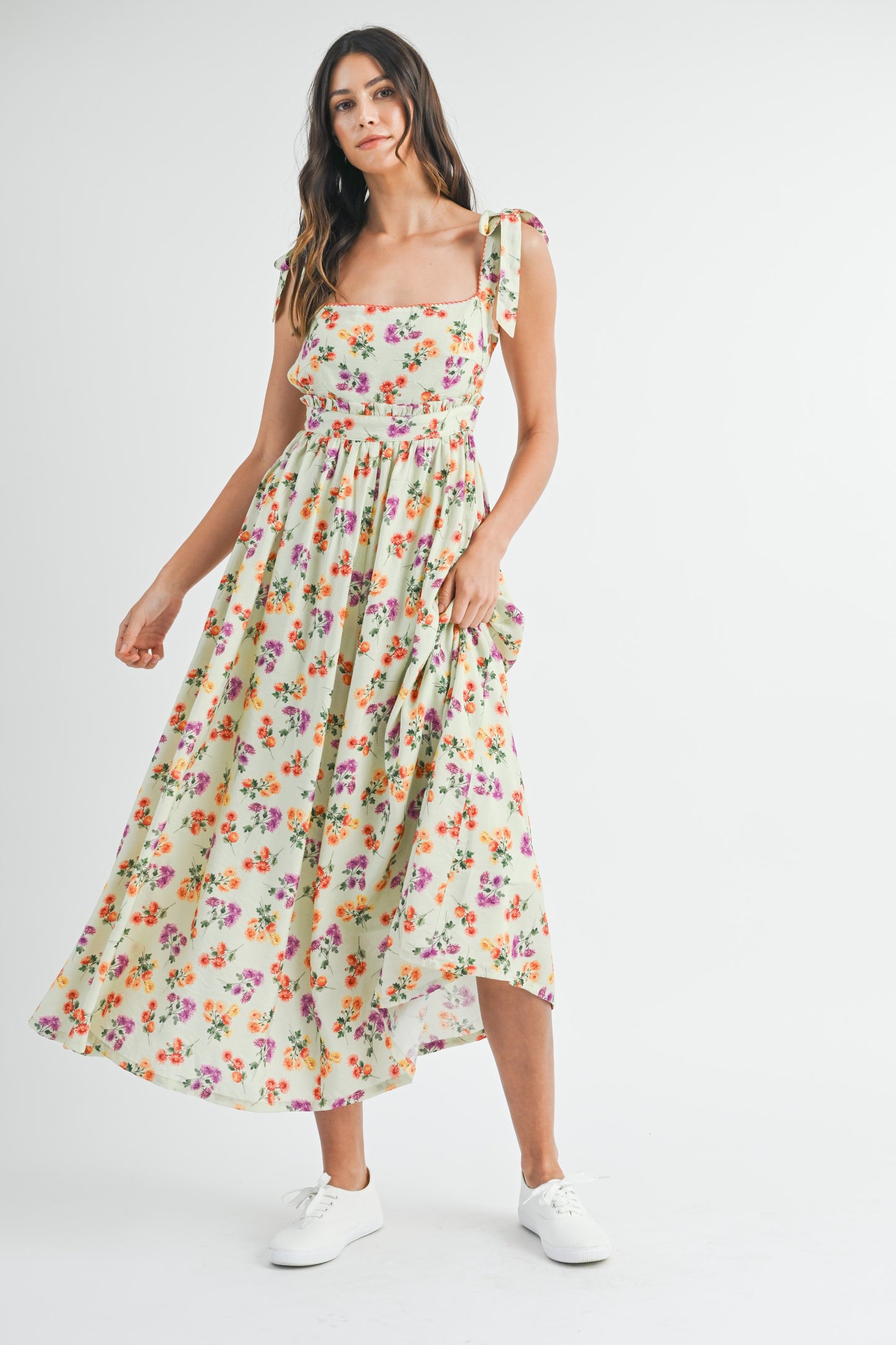 Country Side Floral Dress