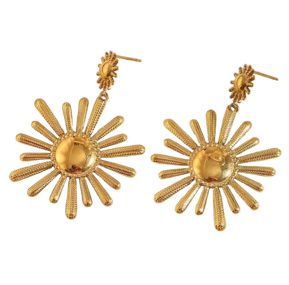 Sunray Flower Earrings