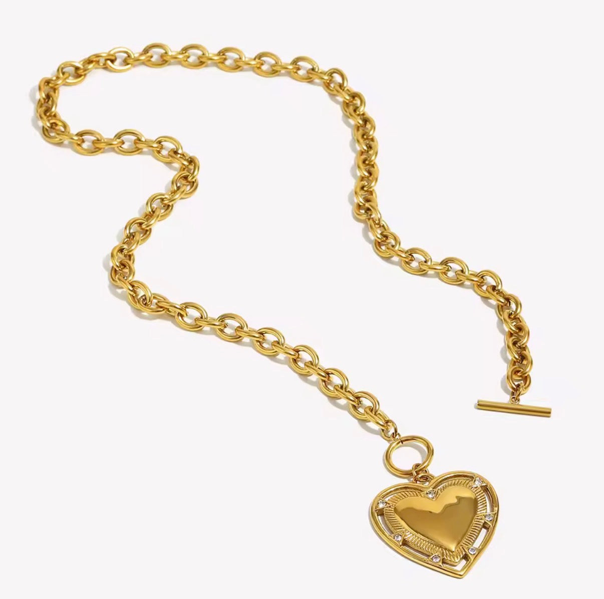 Chunky Heart Necklace