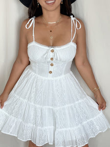 Perla White Dress