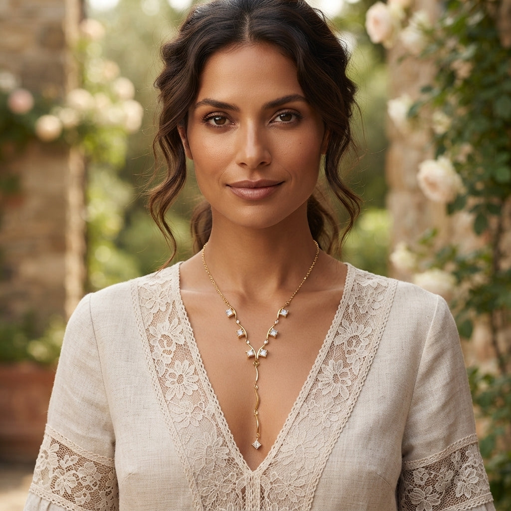 Lilibeth Lariat Necklace