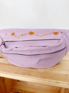 San O' Hand Embroidered Fanny Pack