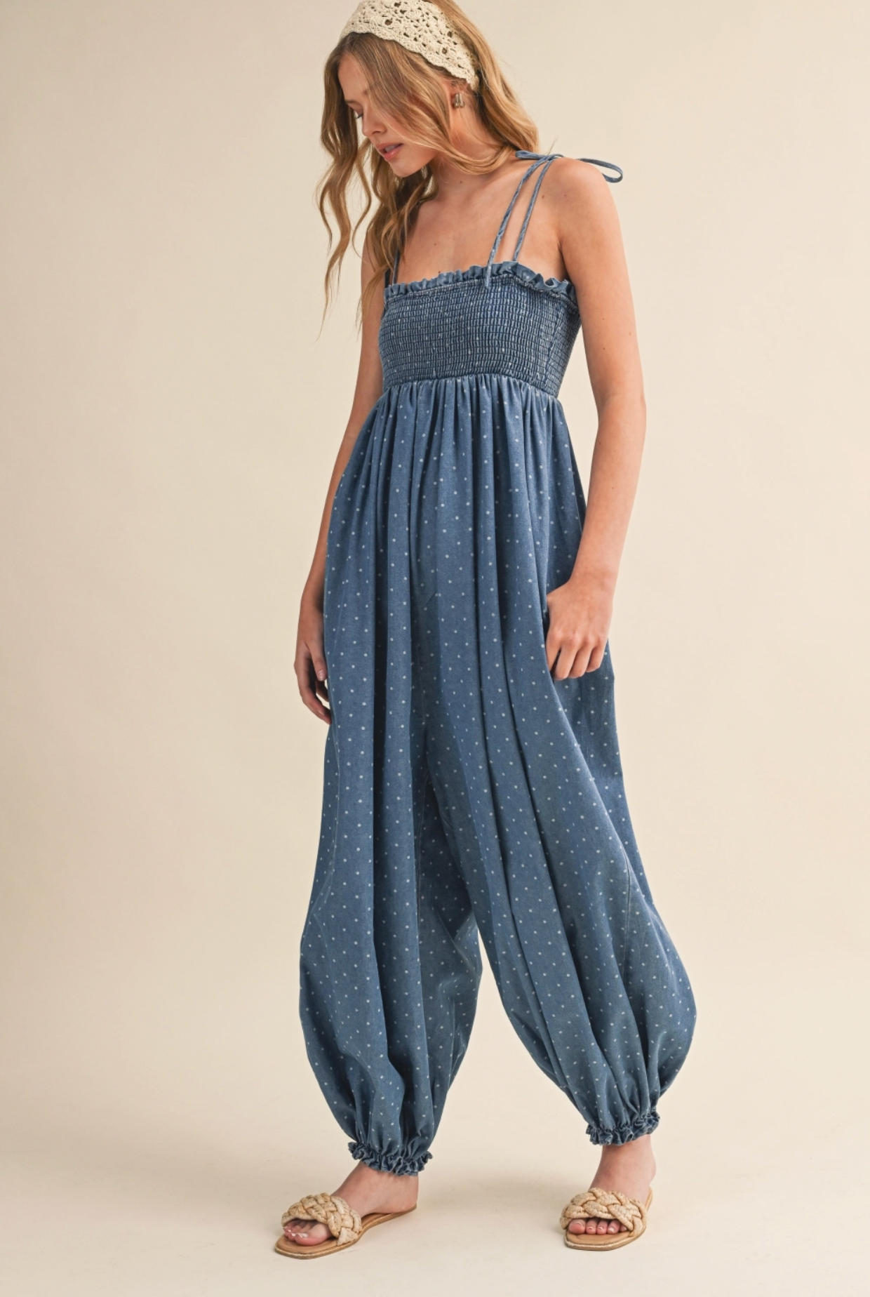 Polka Dot Jumpsuit