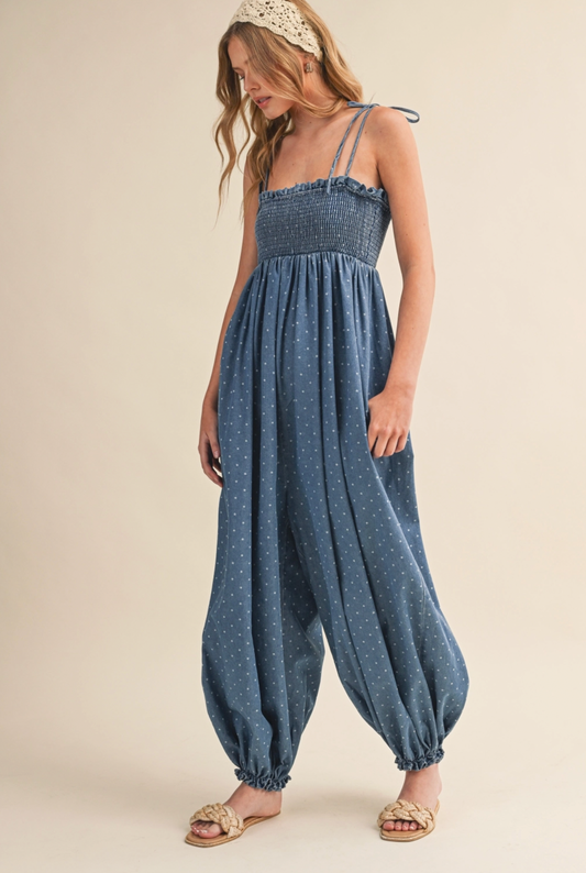 Polka Dot Jumpsuit