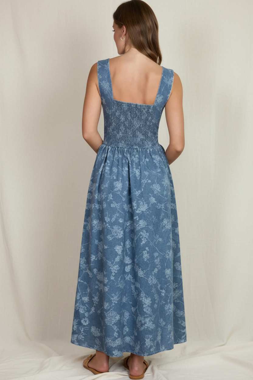 Corset Jacquard Dress
