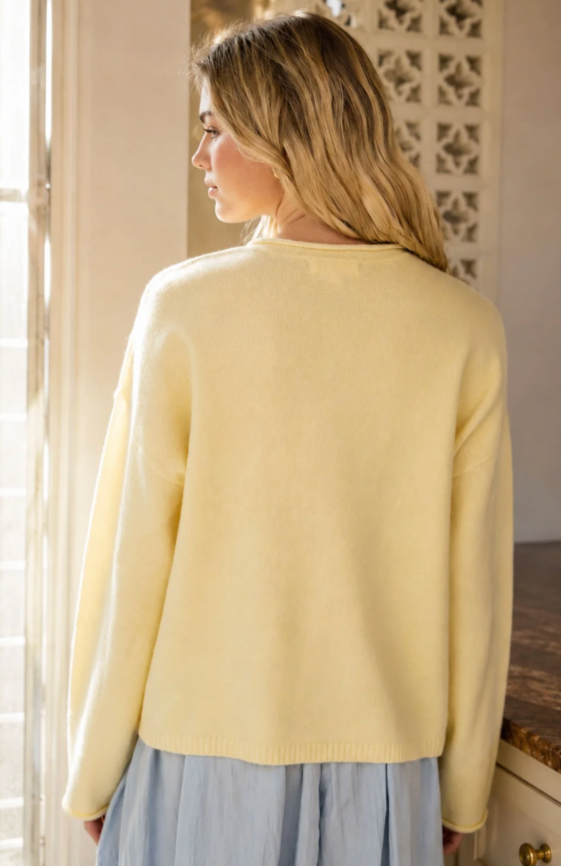 Butter Yellow Ultra Soft Sweater