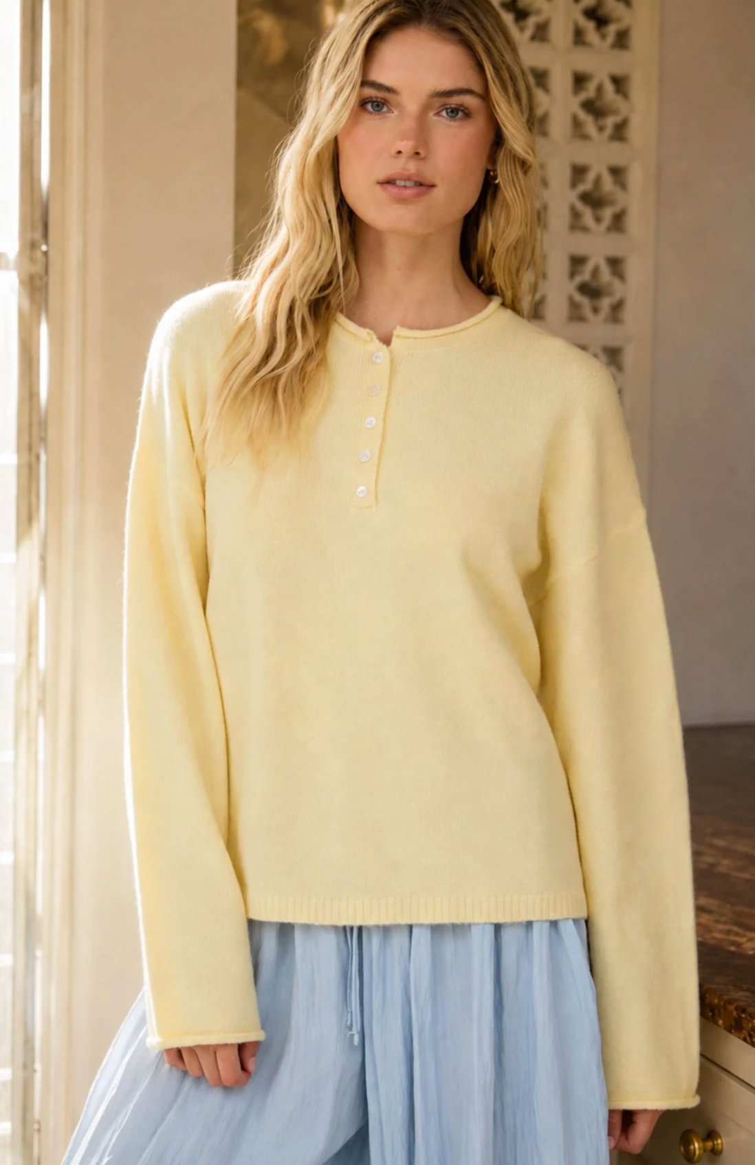 Butter Yellow Ultra Soft Sweater