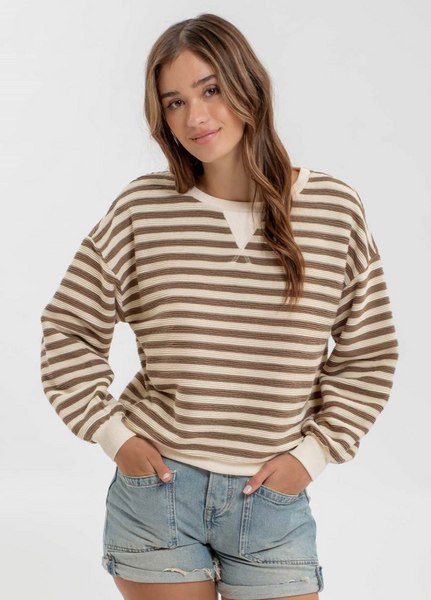 Striped Knit Sweater