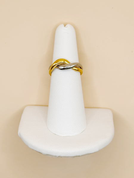 Two Tone Stackable Ring