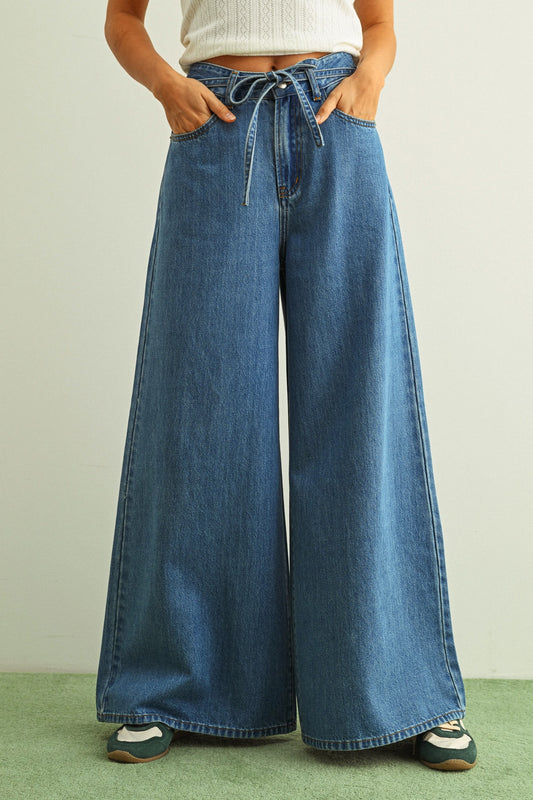 Pia Wide Leg Jeans
