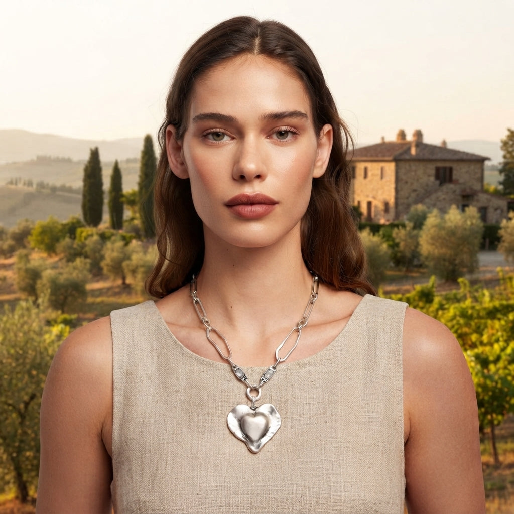 Nova Heart Necklace