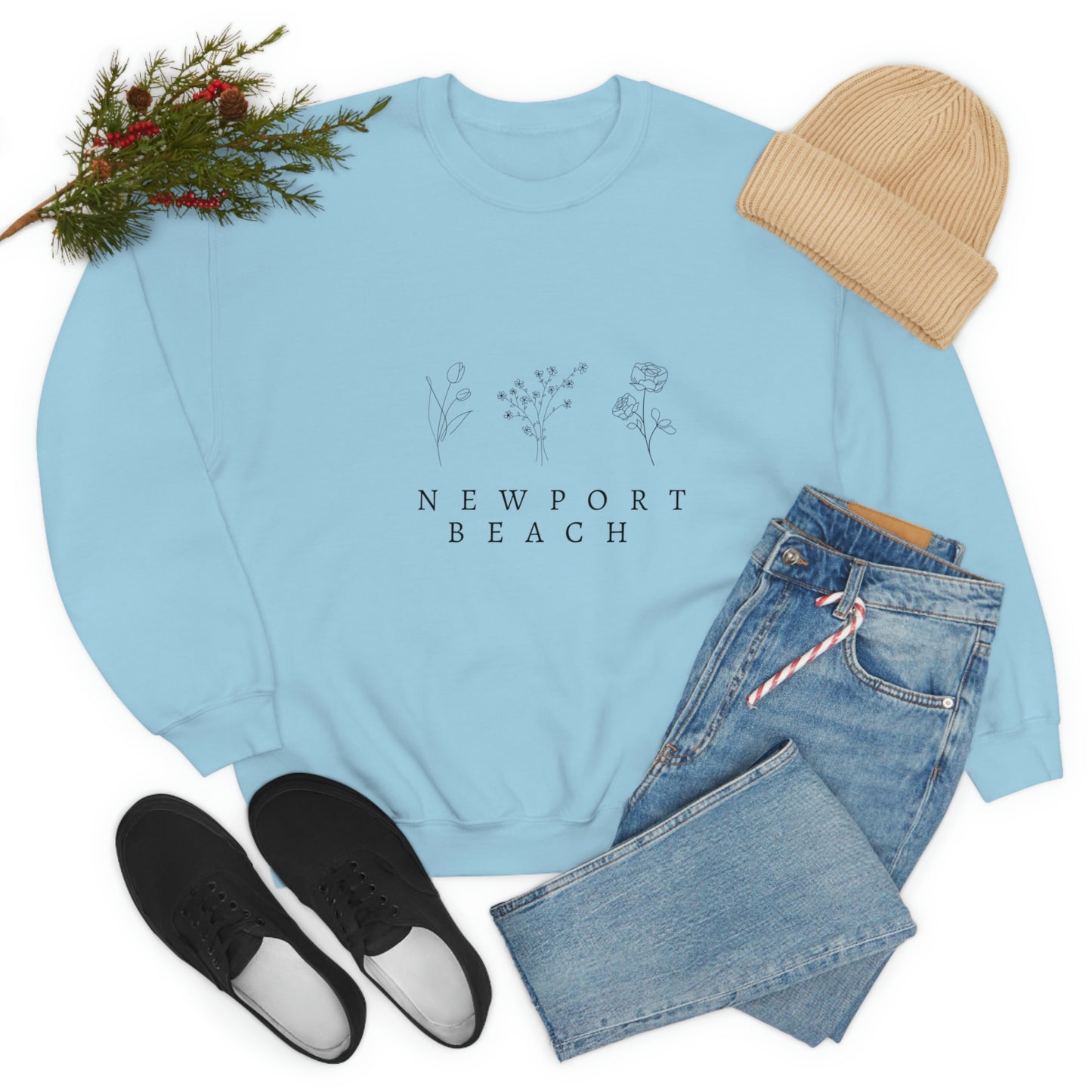 Newport Beach Crewneck