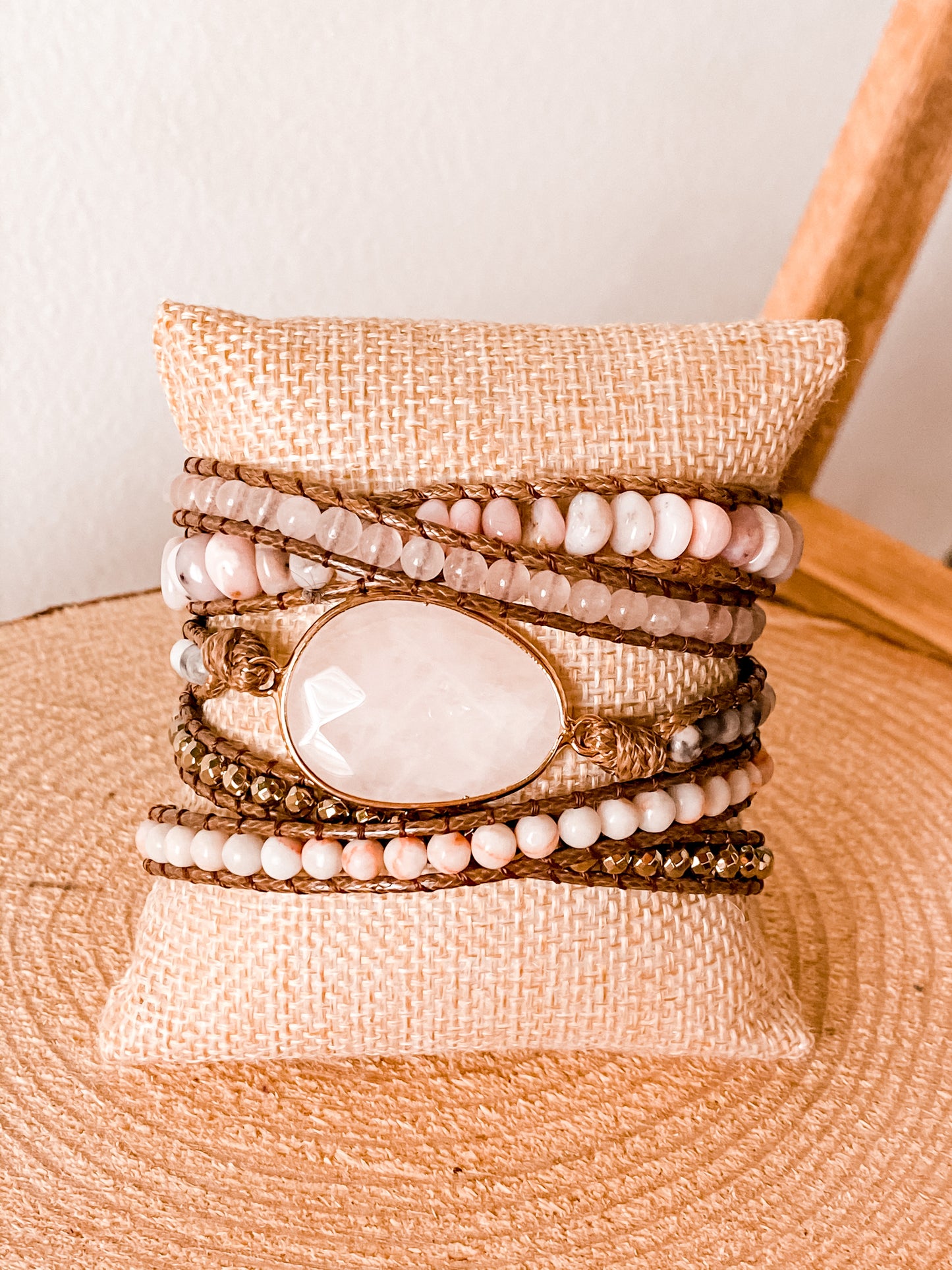 Stone Wrap Bracelet