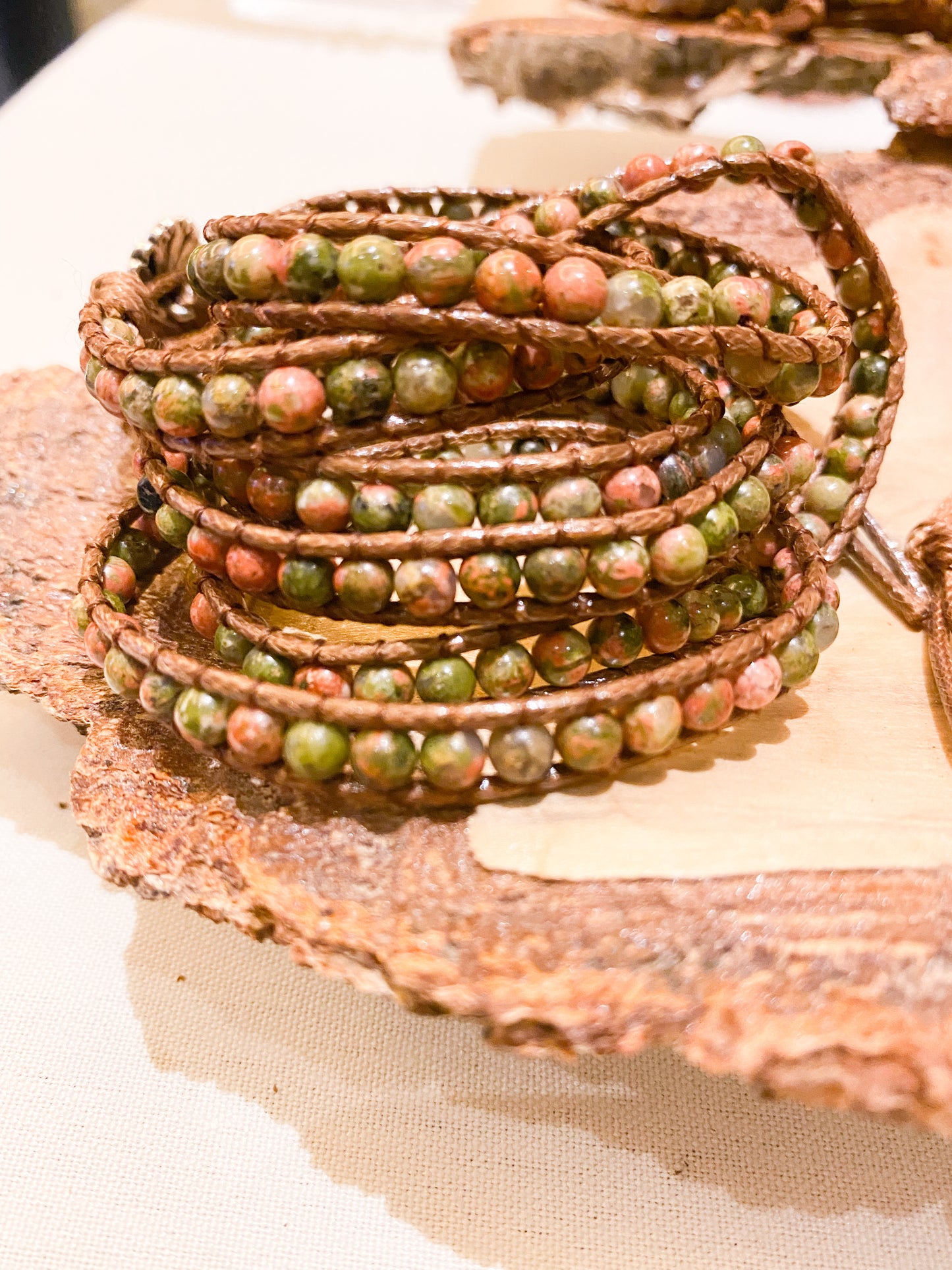 Stone Wrap Bracelet