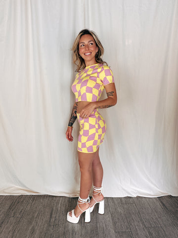 Lemonade Skirt Set
