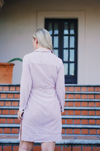 striped_button_down_dress_beso_del_sol_boutique_cotton_dress