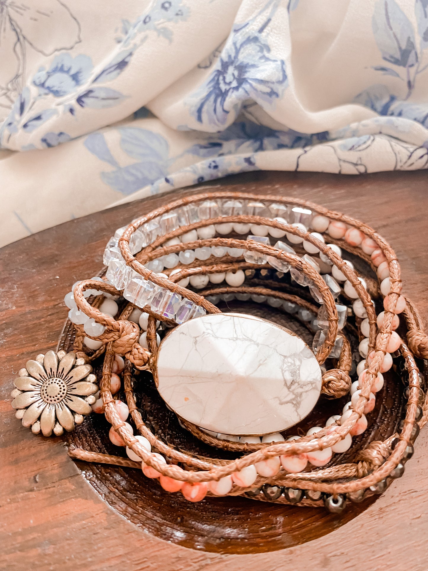 Stone Wrap Bracelet